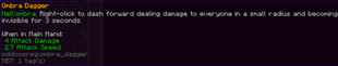 Ombra Dagger