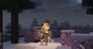 Snow lynx tamed