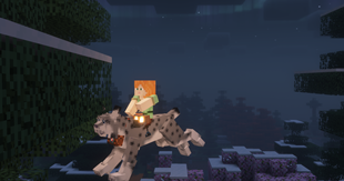 Lynx jumps