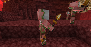 Piglin-specific Golden Spears