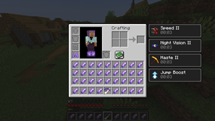Stats when using both new pieces of gear