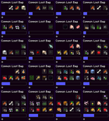 Examples of Common Loot Bags