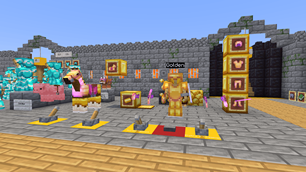 gold armor & tools