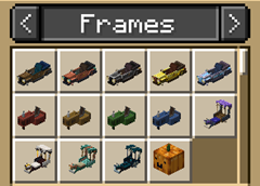 Included Vehicle Frames