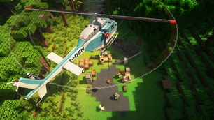 Bell 206 Hoisting Cargo