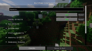 Config on Fabric via ModMenu 1.21.8+