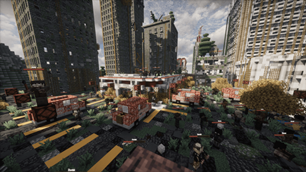 Hordes of Zombies with improved AI and look