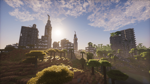 Realistic World Generation in Post-Apocalyptic Minecraft