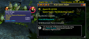 RQE using extra action button
