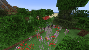 Toss items you want to generate nearby.