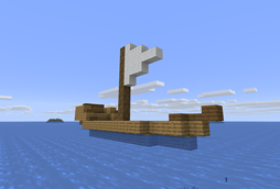 Pillager's scouting boat