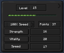 Stats Menu