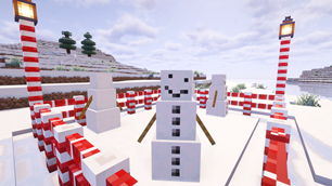 Happy snowman