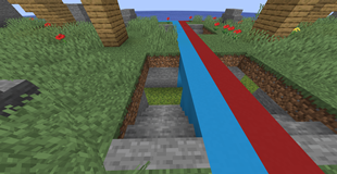 a entrance to the lower floor!