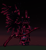 Apothic Crusader Armor with Nihility and Agroconic Wings.
