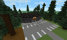 The Pizzeria Outside
