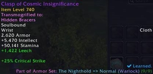 Tooltip Set Info