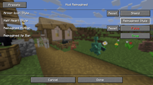 Customise the HUD!