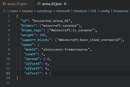 Arena 2 Json
