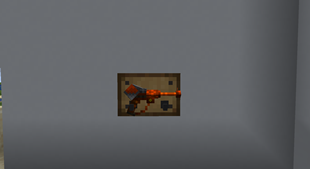 In a gun shelf