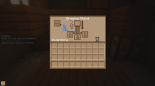 brewing stand example "Overhaul" Update 1.7.7