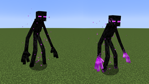 Mutant Enderman Before/After