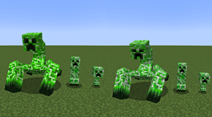 Mutant Creeper Before/After