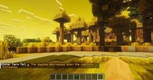 Golden Autumn (by our BiomeColor ResourcePack) 