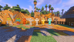 Armor models with shaders