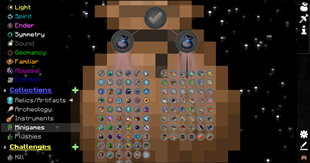 Artifacts/Relic collections