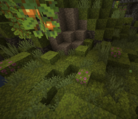 Naturally Generated Spore Blossom Leaves