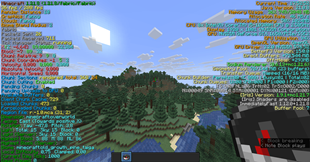 F3 with compass \ map