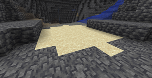 Suspiciously Round Sand Deposit