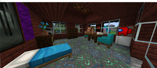 Inside Miny's House at Marigold's Base