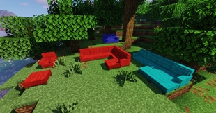 Couch and Chaise block
