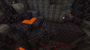 Nether Diamond Ore