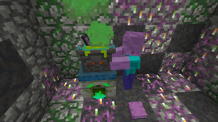 (up to date) gunky zombie making a meal