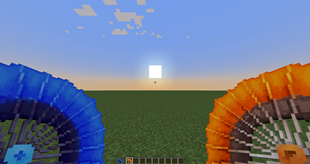 Hummingbird Fan (Blue, Orange).png