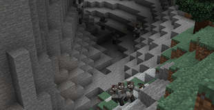Zombies in a cave