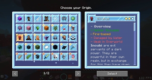 Origins (races & classes)