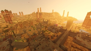 Desert Temple in Cacti Canyon