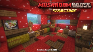 Mushroom House Interior 
