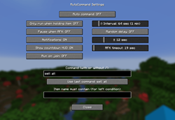Auto Command Executor - Minecraft Mod - Modpack Index