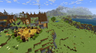 Village in the Enchanted Plains