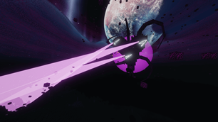 Cinematic shot from Cracker's Wither Storm Performance.