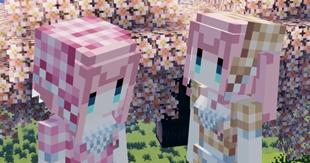 Cherry Blossom Farmer Villagers