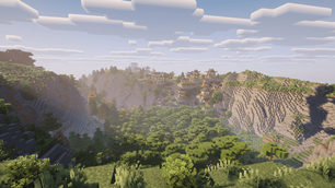 A Beautiful Village upon a mountaintop
