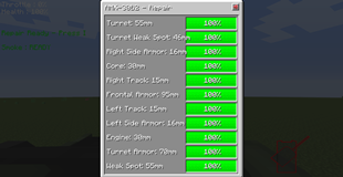 Vehicle health gui