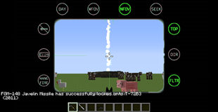 Top-down missile