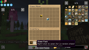 right click to open stamp packs.